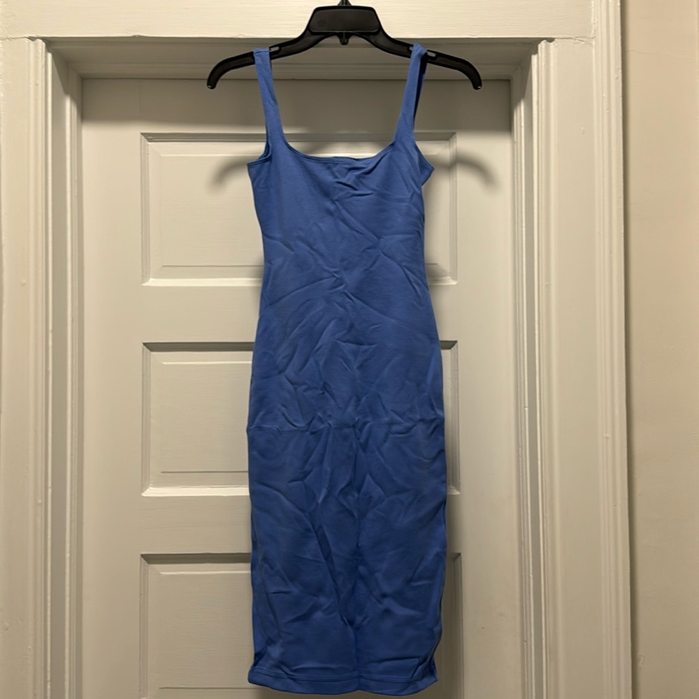 American Apparel midi dress in blue